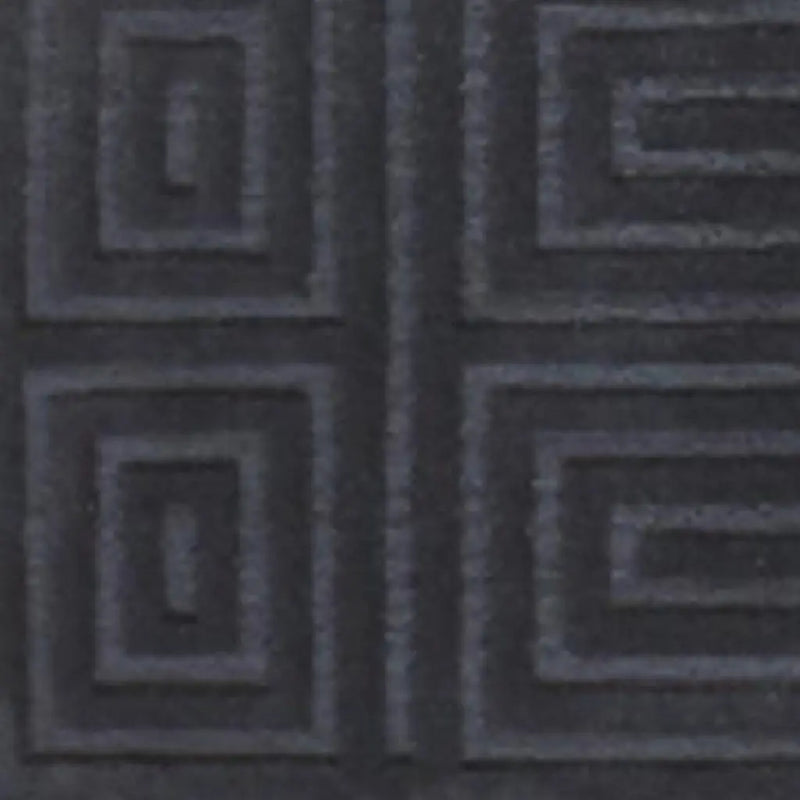 4' X 6' Gray And Black Wool Geometric Hand Knotted Area Rug Homeroots Home Decor