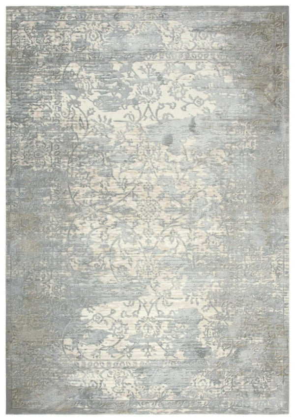 4' X 6' Gray Cream And Beige Trellis Area Rug Homeroots Home Decor