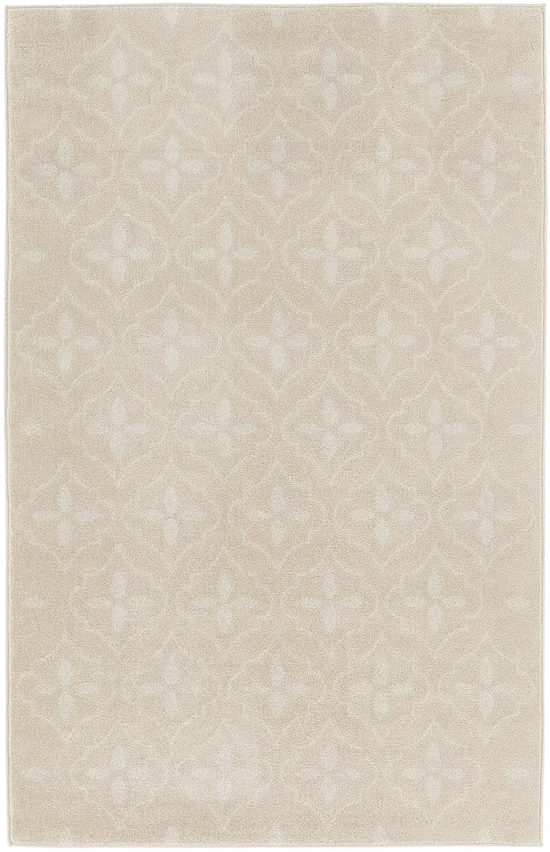4' X 6' Ivory And Beige Geometric Indoor Outdoor Area Rug Homeroots Outdoor