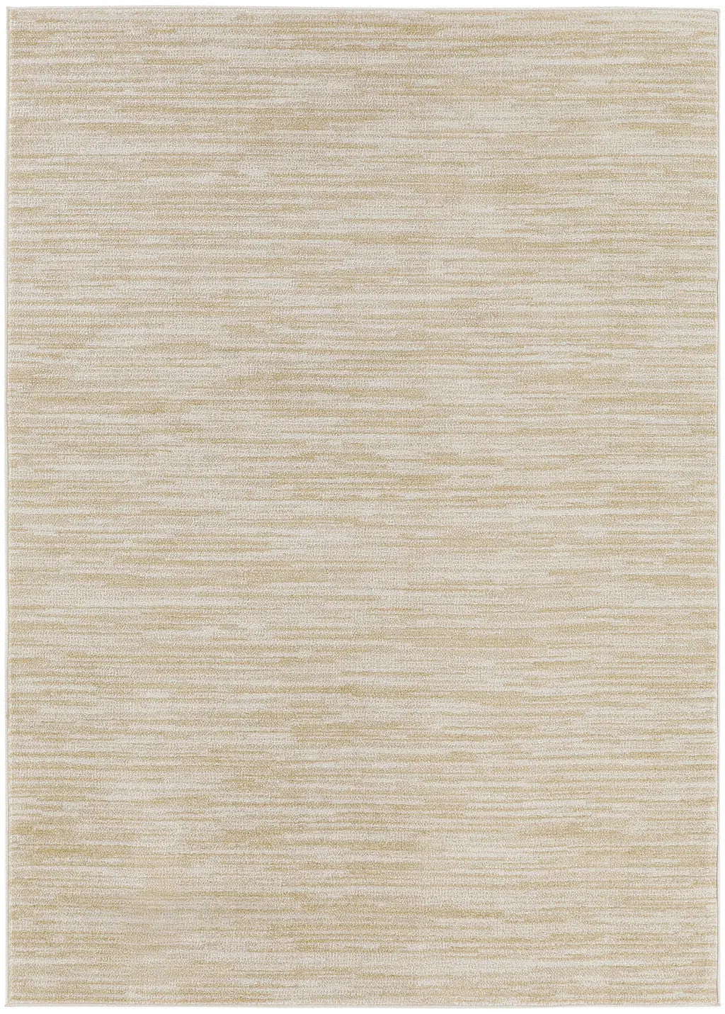 4' X 6' Ivory And Gold Abstract Indoor Outdoor Area Rug Homeroots Outdoor