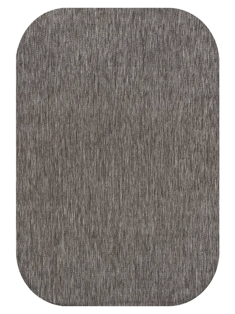 4' X 6' Light Brown Indoor Outdoor Area Rug Homeroots Outdoor