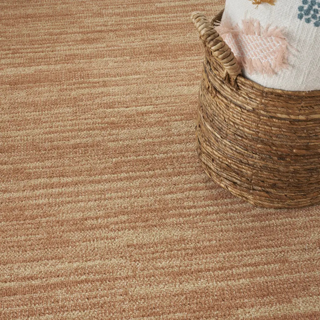 4' X 6' Rust Abstract Indoor Outdoor Area Rug Homeroots Outdoor