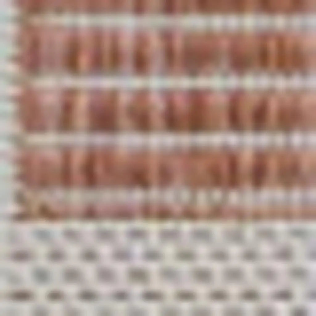 4' X 6' Salmon And Cream Geometric Indoor Outdoor Area Rug - GreatEagleInc