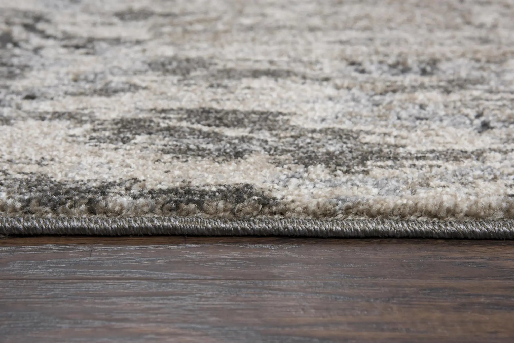 4' X 6' Silver Beige And Taupe Abstract Area Rug Homeroots Home Decor