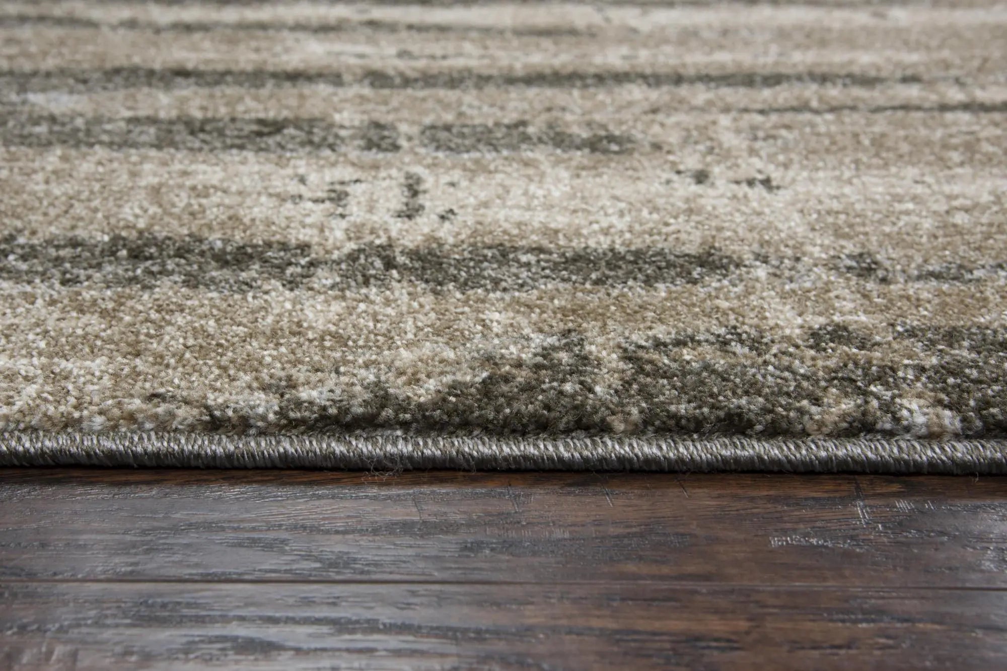 4' X 6' Silver Beige And Taupe Abstract Area Rug Homeroots Home Decor