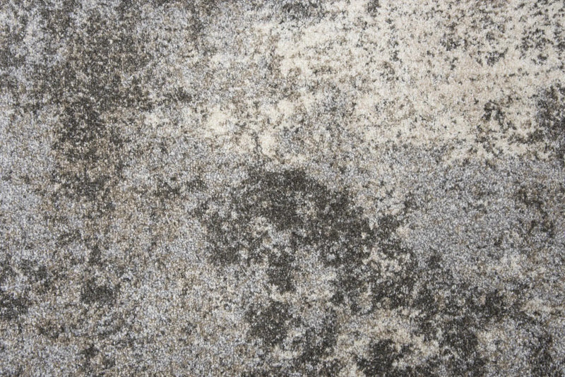 4' X 6' Silver Gray And Taupe Abstract Area Rug Homeroots Home Decor