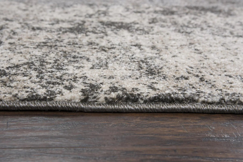 4' X 6' Silver Gray And Taupe Abstract Area Rug Homeroots Home Decor