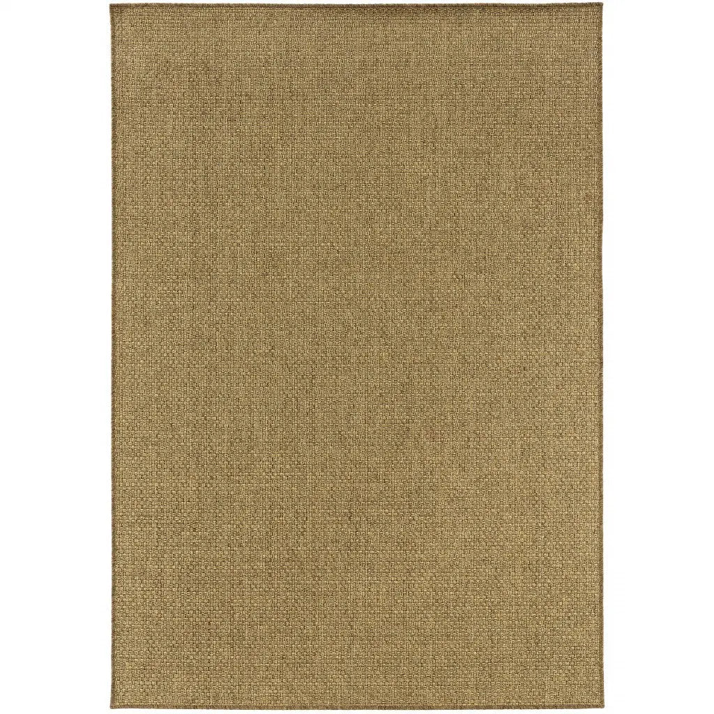 4' X 6' Tan Indoor Outdoor Area Rug Homeroots Outdoor