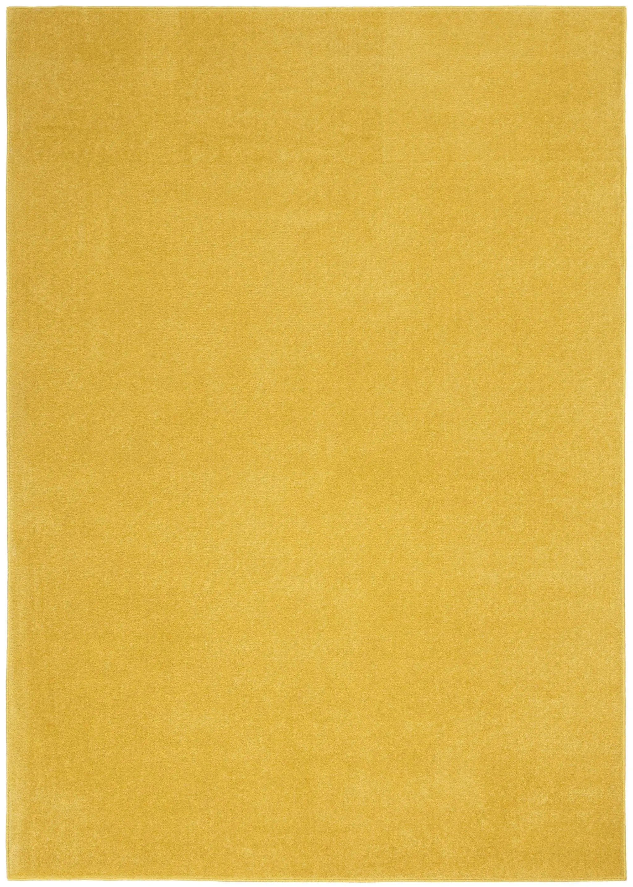4' X 6' Yellow Indoor Outdoor Area Rug - GreatEagleInc