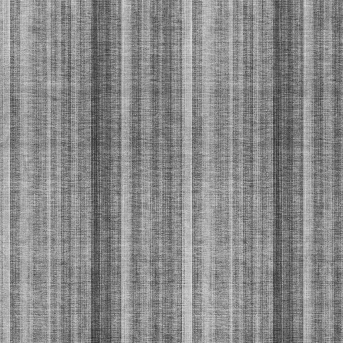 3' X 5' Gray And Silver Striped Shag Washable Area Rug With UV Protection - Home & Garden