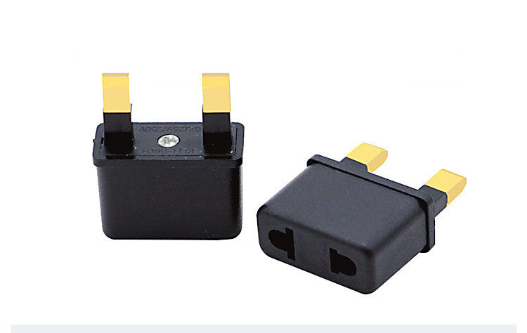 Supply British Standard European Standard Adapter American Standard to Australian Standard to German Standard Conversion Plug European Standard Round Flat Plug UK Black