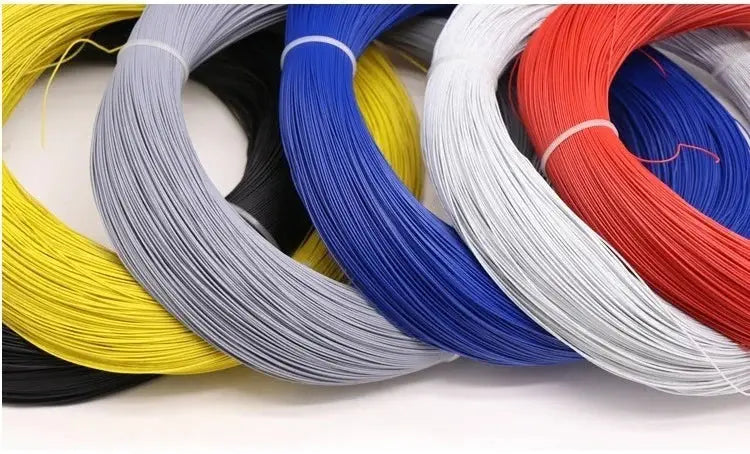 5/10/50M UL1571 Electronic Wire 32 30 28 26 24 22 20 18 16 AWG PVC Insulated Tinned Copper Environmental LED Line DIY Cord GreatEagleInc