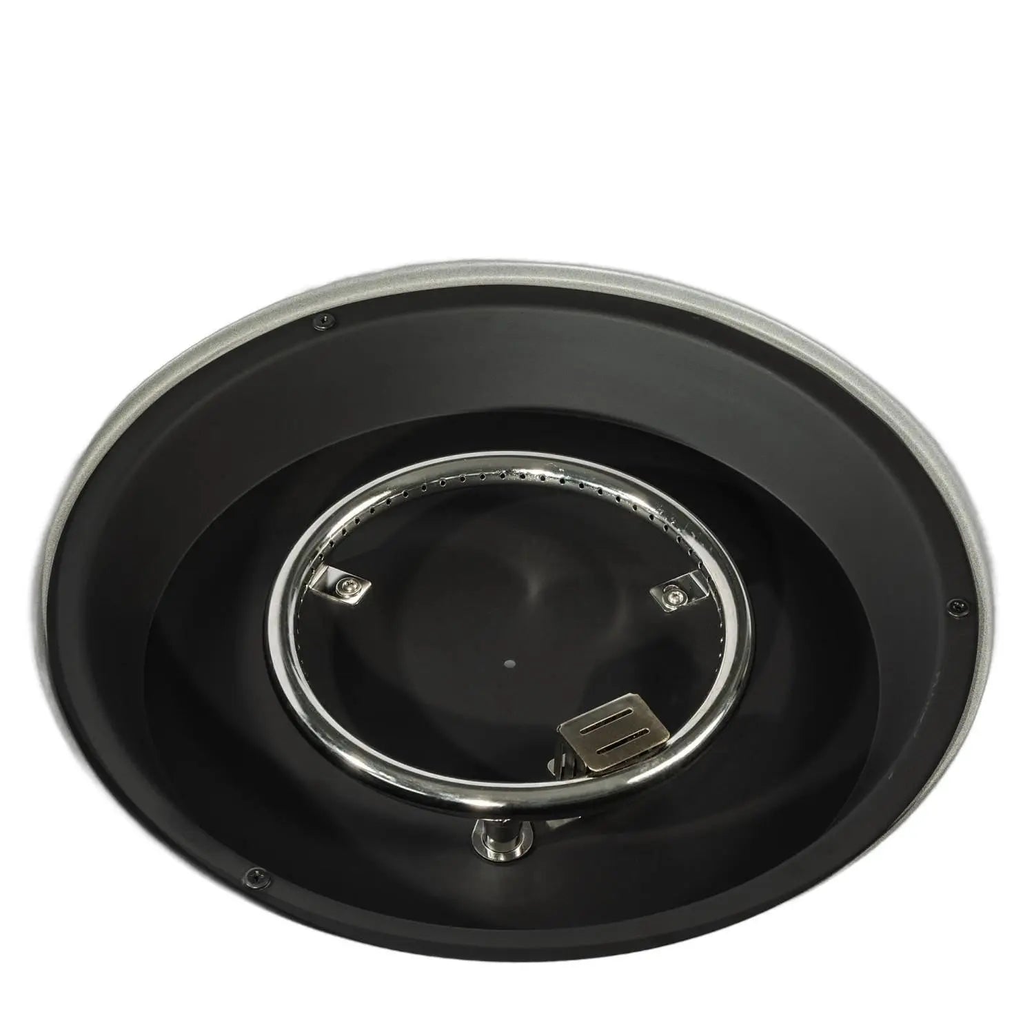 50000 BTU 36" Gray Steel Propane Round Fire Pit With Cover Homeroots Outdoor