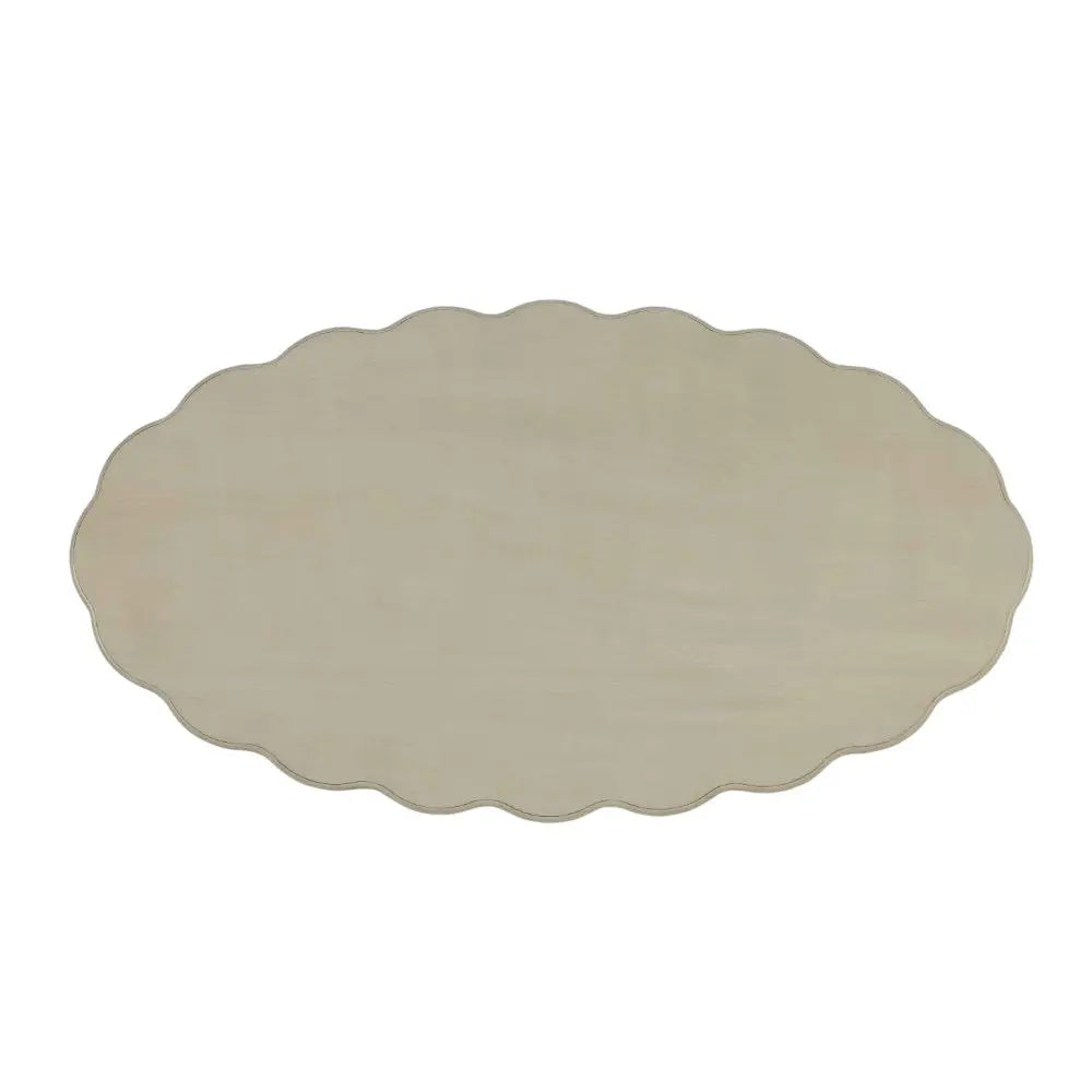 50" Antiqued White Solid Wood Oval Distressed Coffee Table Homeroots Living Room
