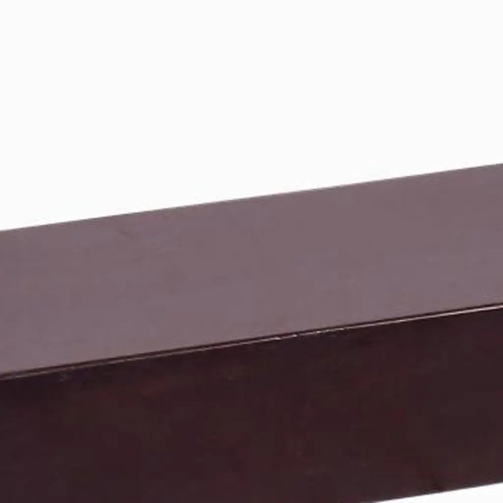 50" Espresso Wood Wall Mounted Floating Shelf Homeroots Organization