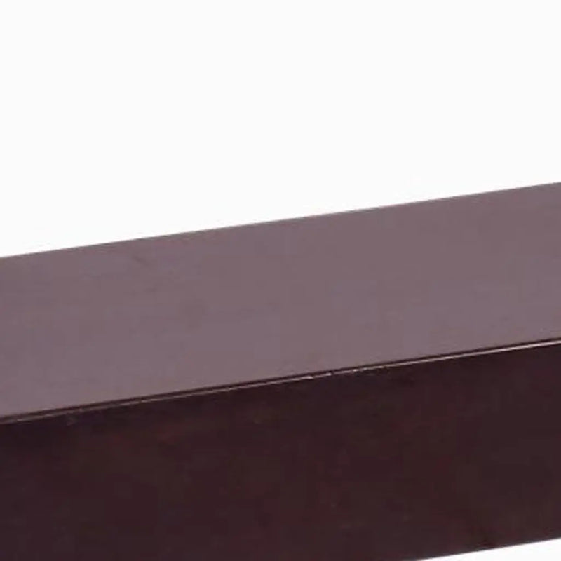 50" Espresso Wood Wall Mounted Floating Shelf Homeroots Organization