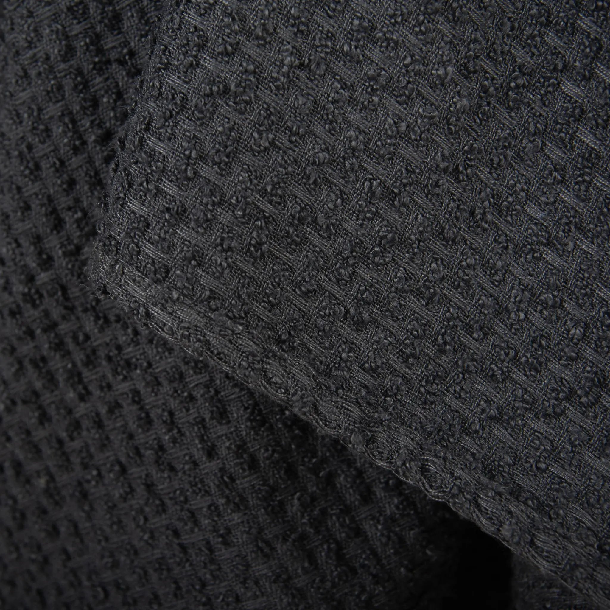 50" X 60" Gray Basketweave Throw Blanket with Tassels Homeroots Home Decor