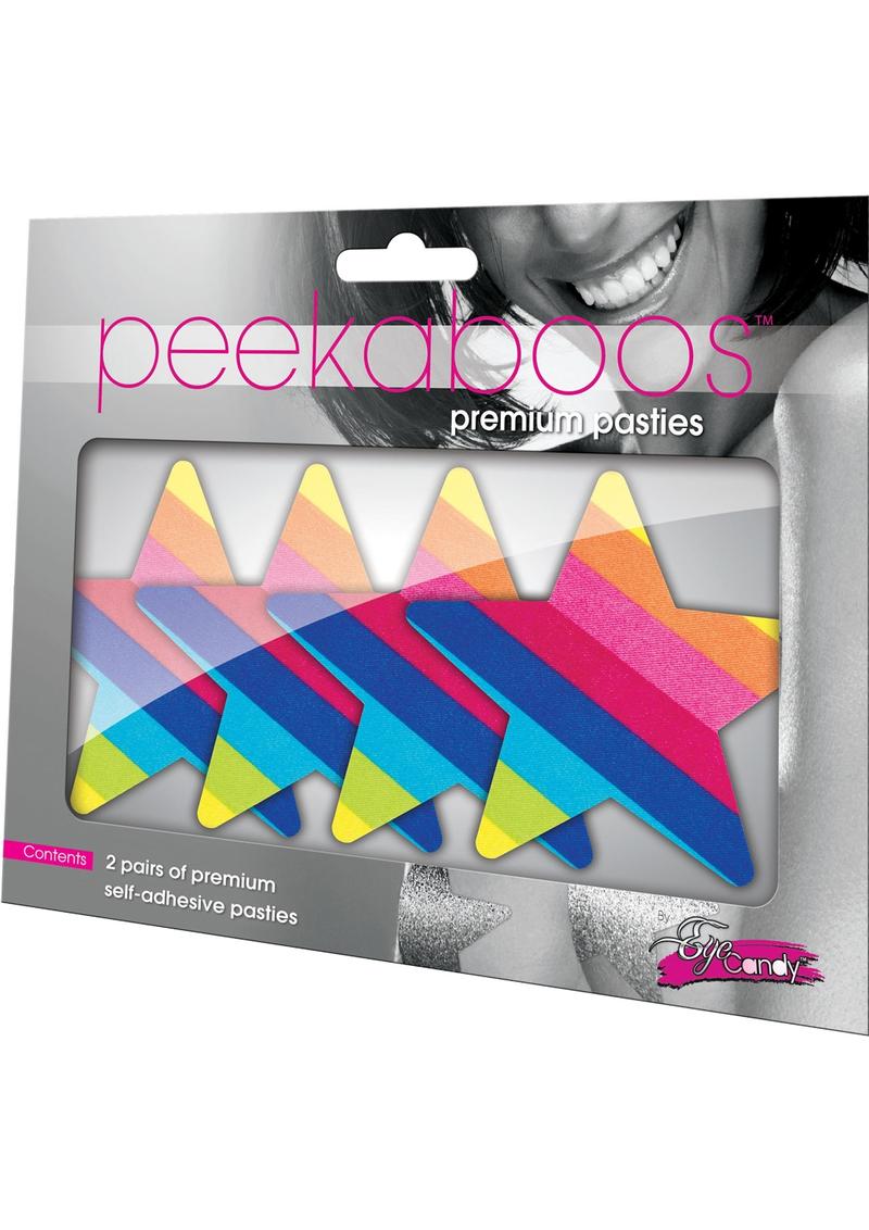 Peekaboo Pasties Rainbow Starz - GreatEagleInc