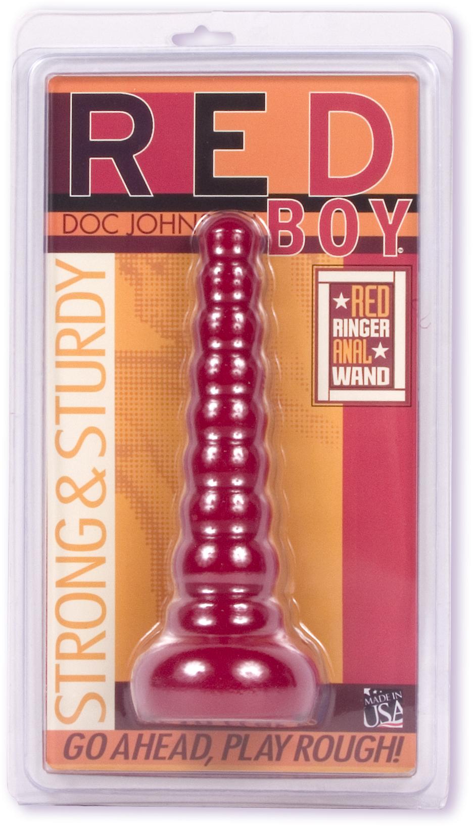 Red Boy Anal Wand 8.5in Cd