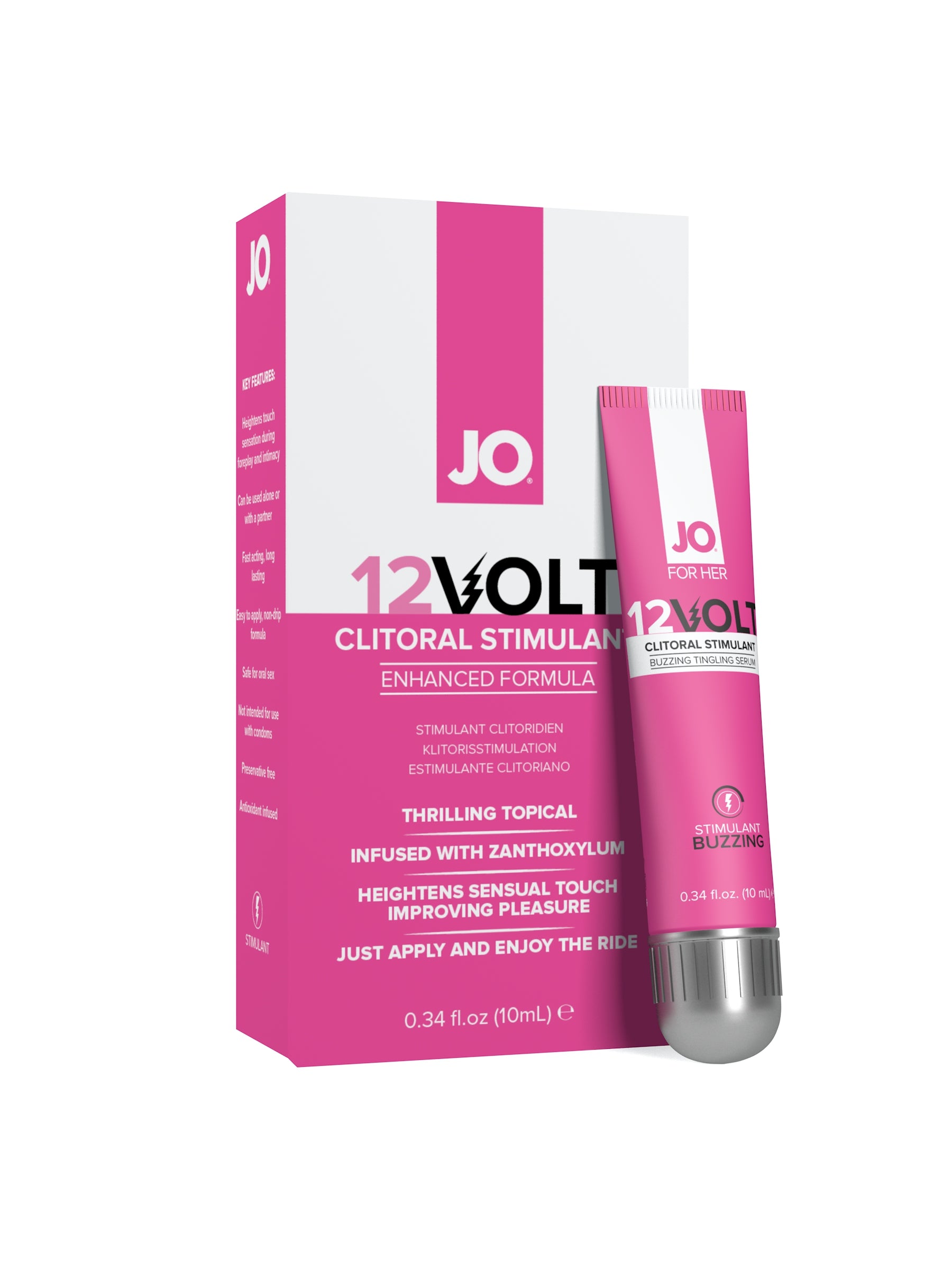 Jo 12 Volt Clitoral Stimulant 10ml(out April) Default Title