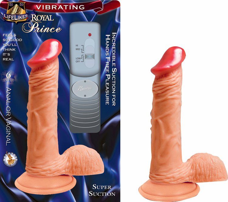 Lifelike Royal Prince Vibrating - GreatEagleInc