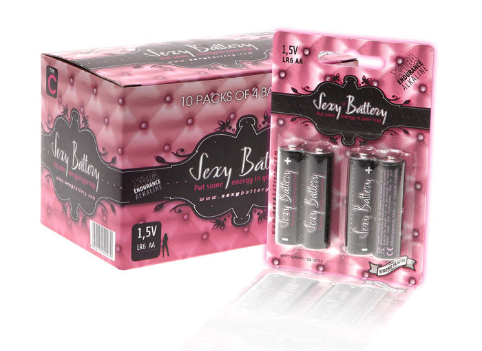 Sexy Battery Aa/lr6 10 Pack Display - GreatEagleInc