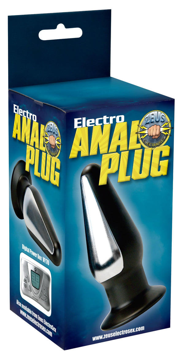 Zeus Electrosex Anal Plug 5in - GreatEagleInc