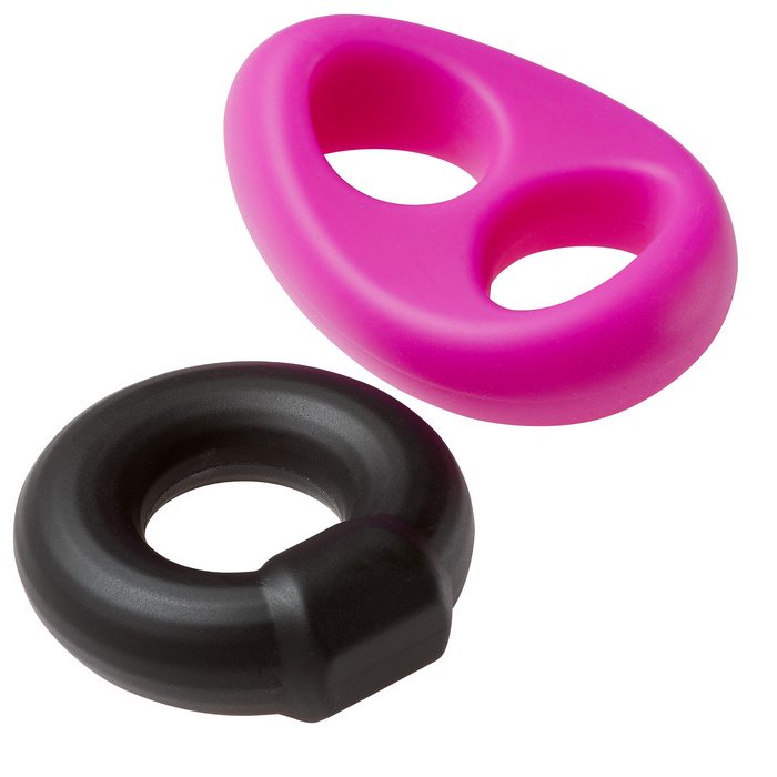 Pro Sensual Silicone Tear Drop Ring & Donut Sling 2 Pack - GreatEagleInc