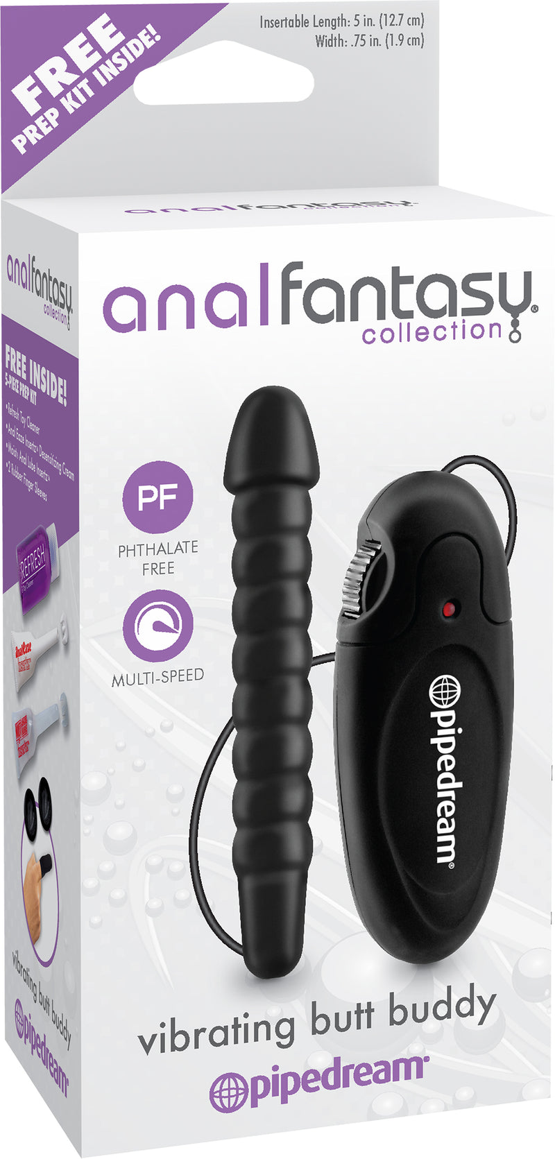 Anal Fantasy Vibrating Butt Buddy