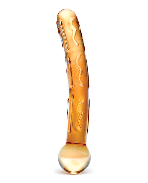 Glas Tickler Dildo - Orange - GreatEagleInc