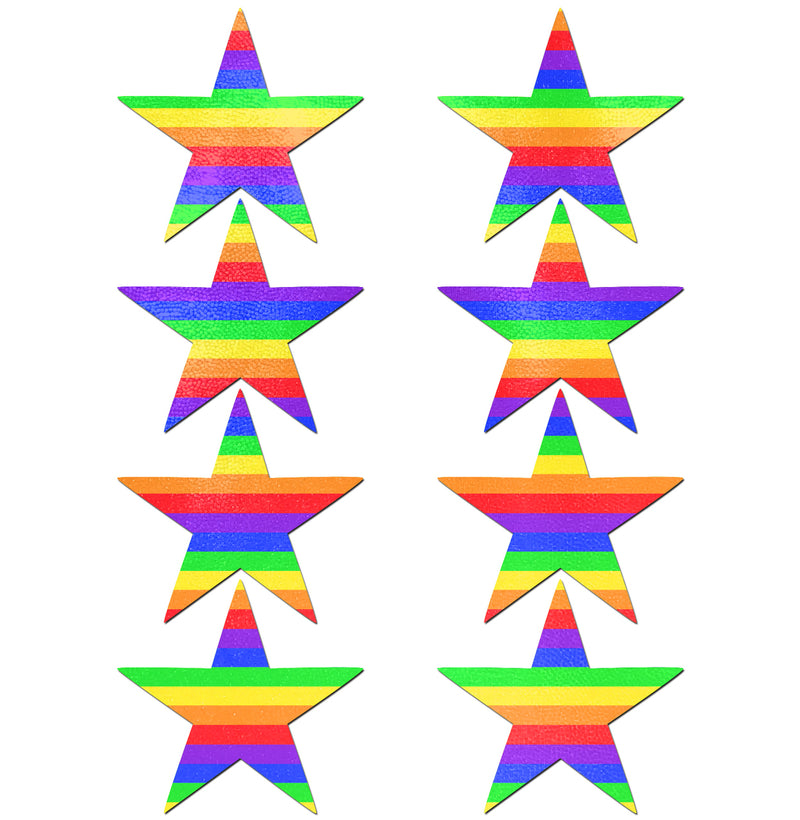 Pastease Body Minis 8pc Rainbow Star