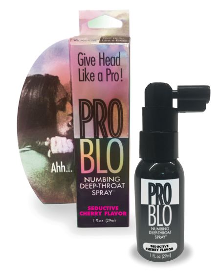 Problo Deep Throat Spray Cherry 1 Fl Oz - GreatEagleInc