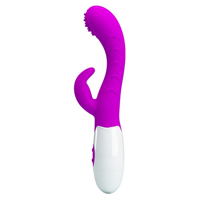 Pretty Love Arthur Rabbit Vibrator Silicone Purple - GreatEagleInc