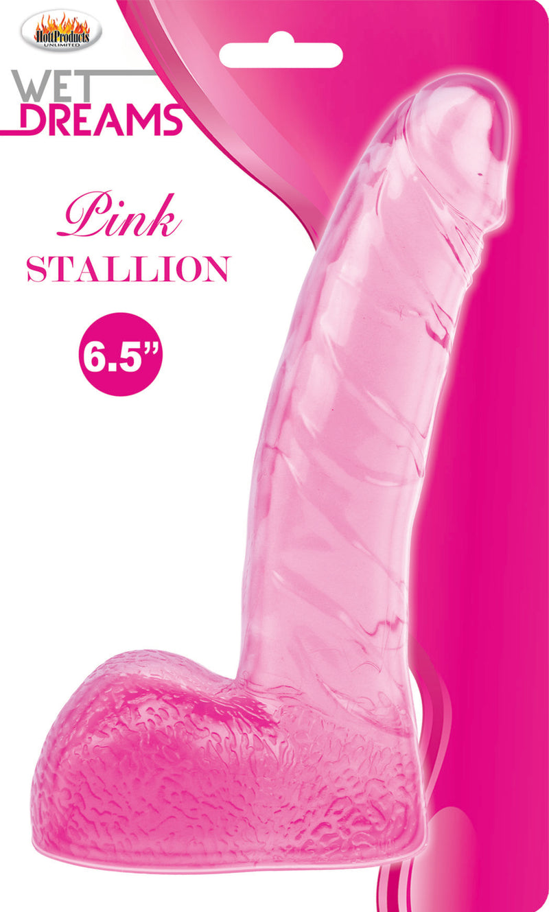 Wet Dreams Pink Stallion 6.5 "