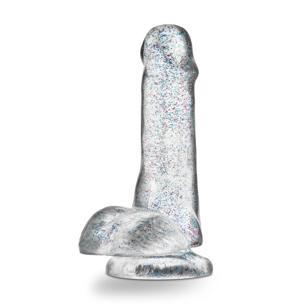 Naturally Yours 6 Glitter Cock Sparkling Clear " - GreatEagleInc