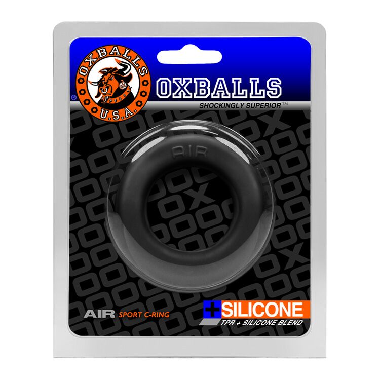 Air Airflow Cockring Oxballs Silicone/tpr Blend Ice - GreatEagleInc