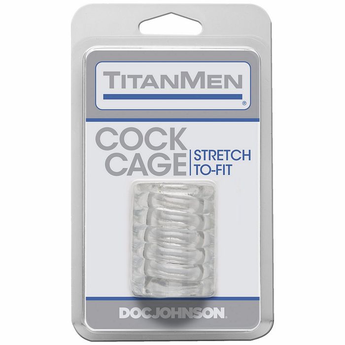 Titanmen Cock Cage Clear