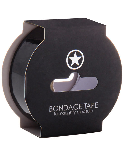 Shots Ouch Bondage Tape - Black - GreatEagleInc