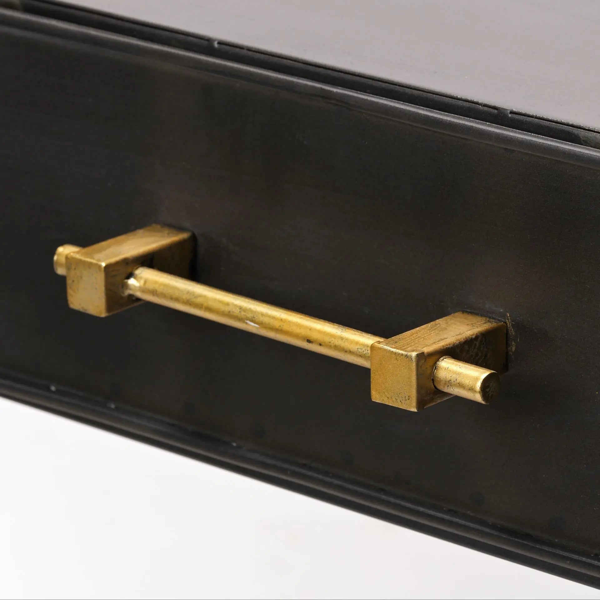 51" Black Writing Desk With Three Drawers Homeroots Office