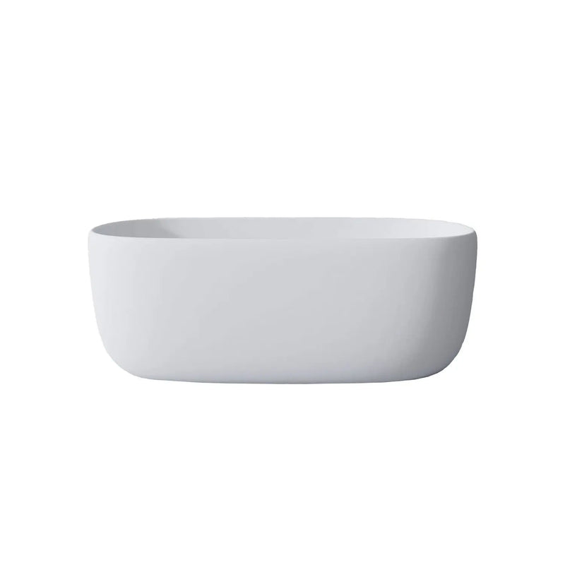 51" White Acrylic Oval Bath Tub Homeroots Bed & Bath