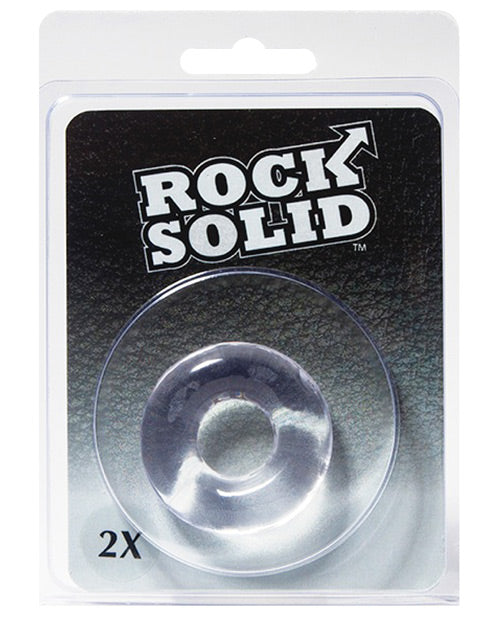 Rock Solid 2" Clear Donut Ring - GreatEagleInc