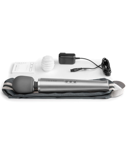 Le Wand Rechargeable Massager - Grey - GreatEagleInc