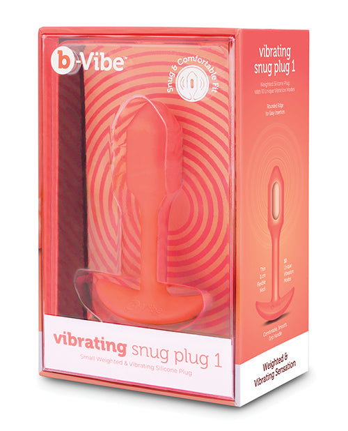 B-vibe Vibrating Snug Plug - GreatEagleInc