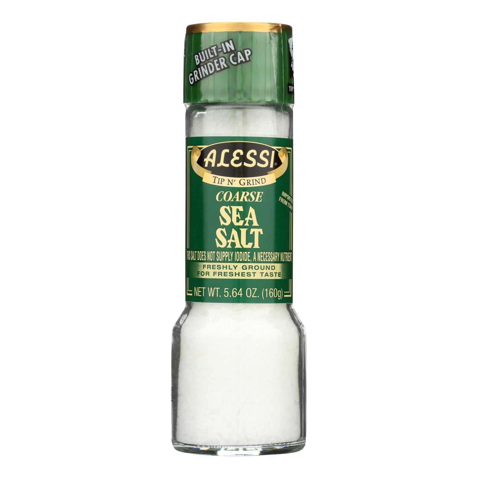 Alessi - Grainder - Coarse Sea Salt - Large - 5.64 Oz - GreatEagleInc