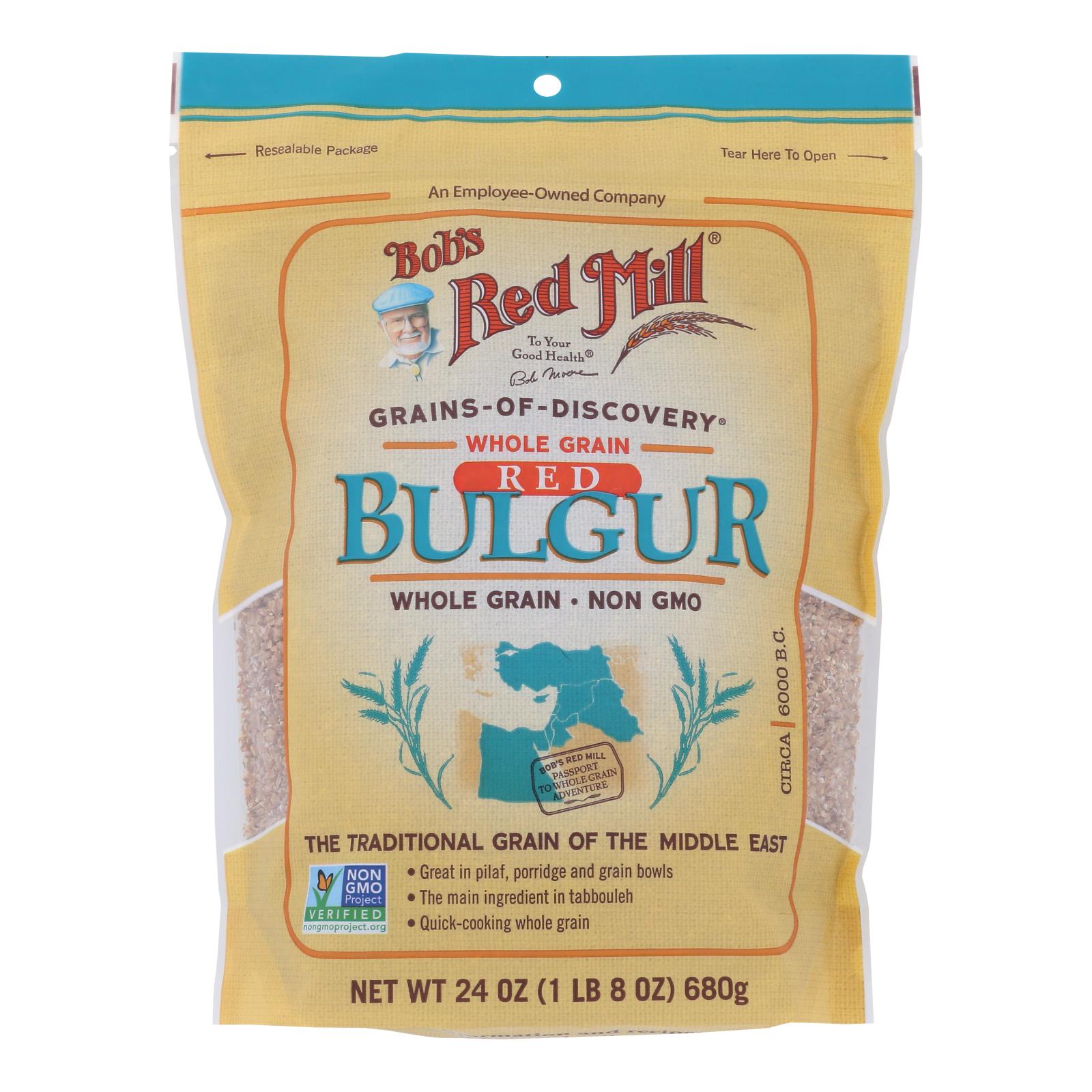 Bob's Red Mill - Bulgur Red Wheat - Case Of 4-24 Oz - GreatEagleInc