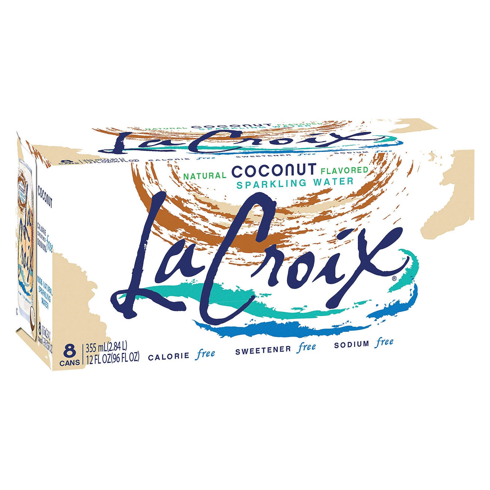 Lacroix Sparkling Water - Coconut - Case Of 3 - 12 Fl Oz. - GreatEagleInc
