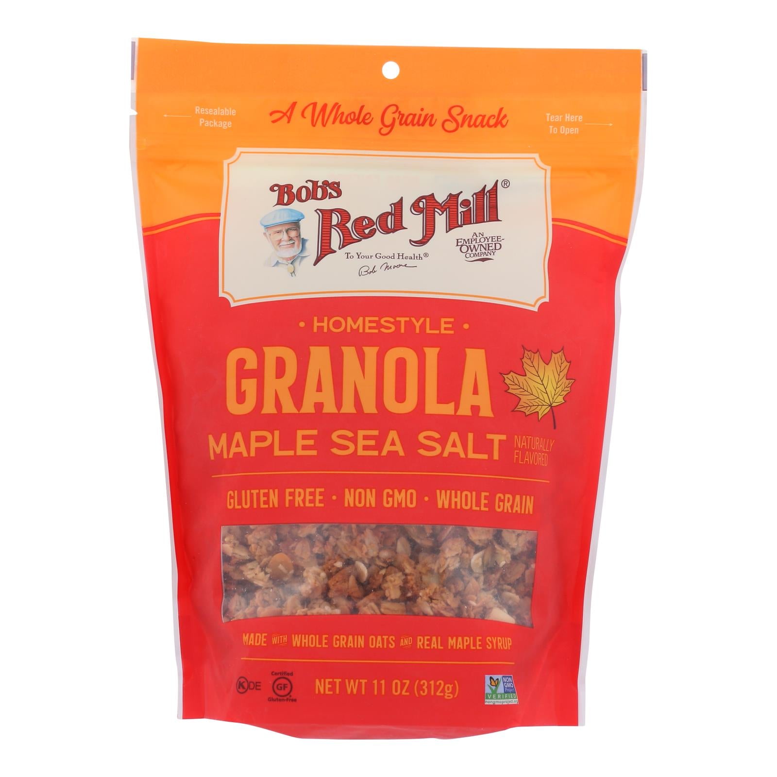 Bob's Red Mill - Granola Maple Sea Salt - Case Of 6 - 11 Oz - GreatEagleInc
