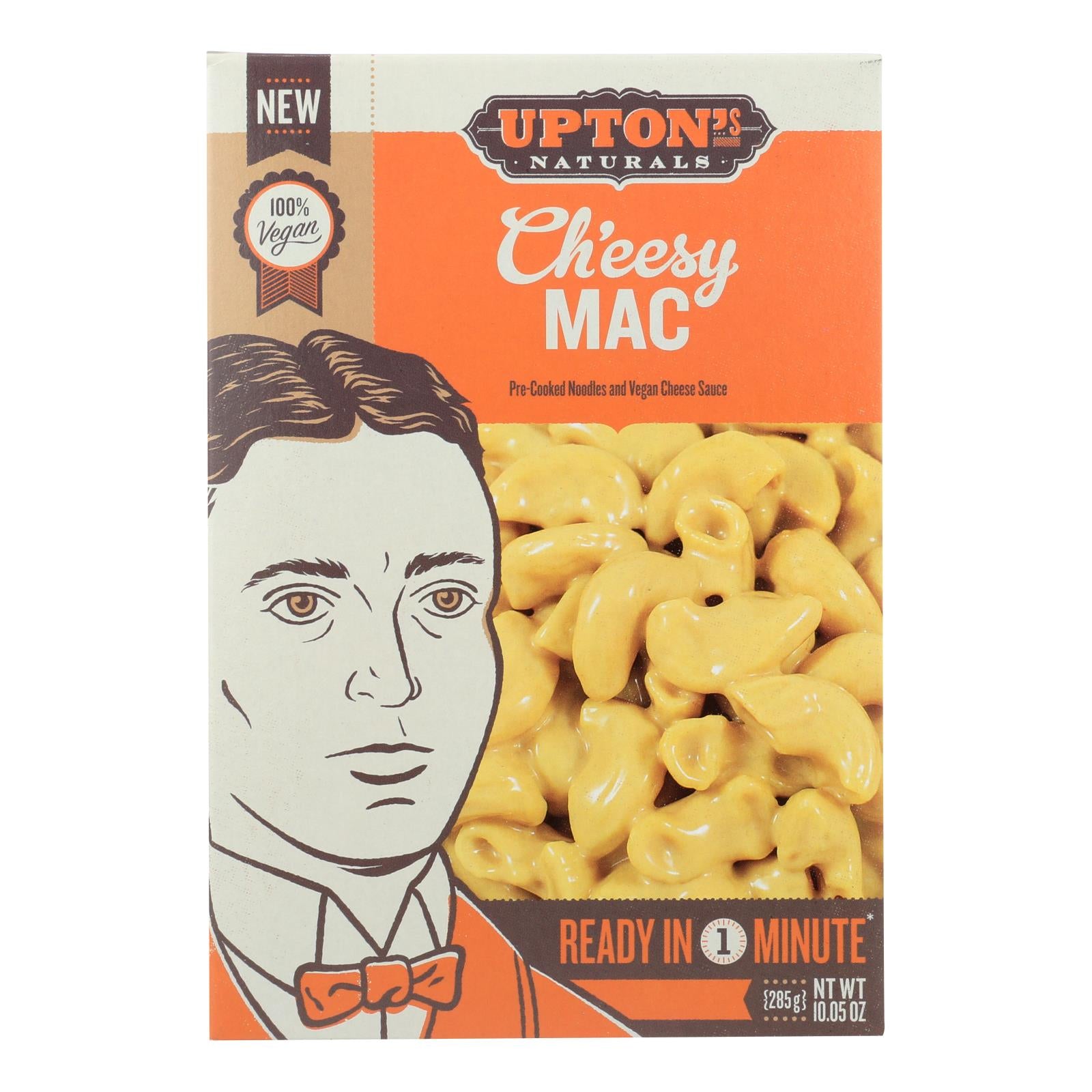 Upton's Naturals Macaroni - Ch'eesy - Case Of 6 - 10.05 Oz - GreatEagleInc