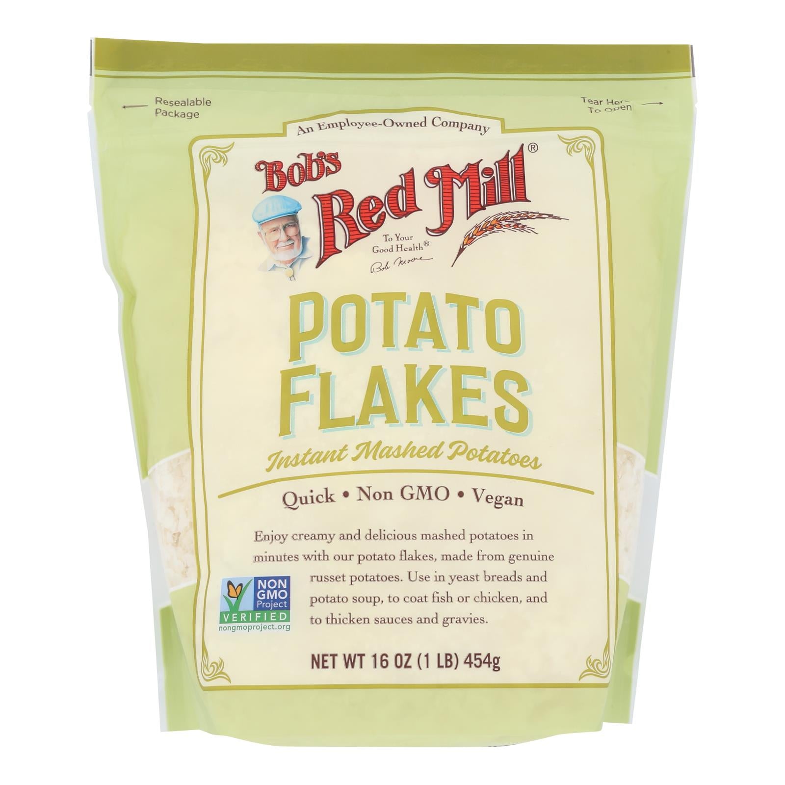 Bob's Red Mill - Flakes Instant Creamy Mshdpot - Case Of 4 - 16 Oz - Home & Garden