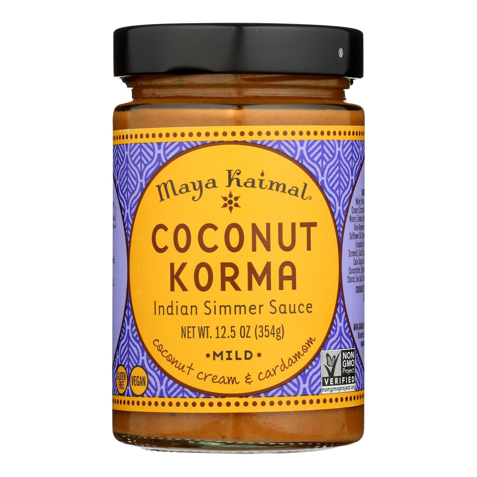 Maya Kaimal - Smmr Sauce Coconut Korma - Case Of 6 - 12.5 Oz - GreatEagleInc
